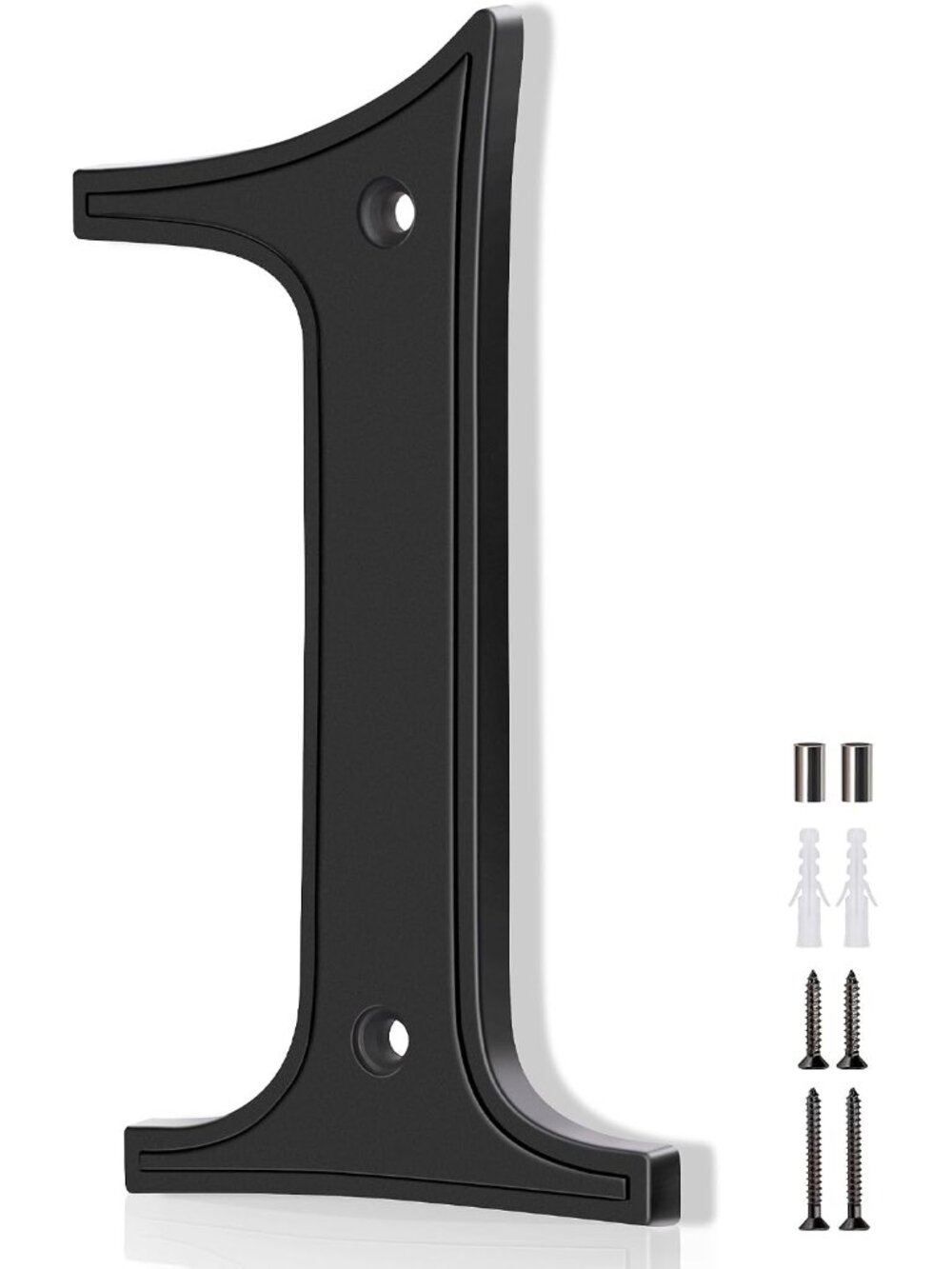 House Numbers 1, House Address Numbers, Black Large Modern House Numbers for Out